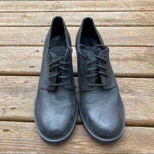Born Leather Oxford Ankle Boot